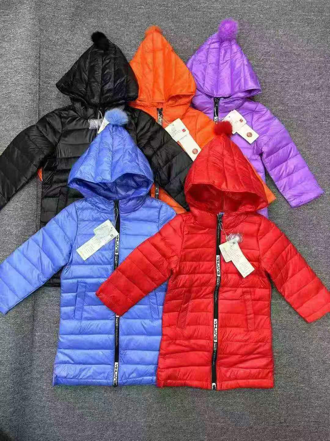 2000 Pcs New Big Kids Lightweight 90 White Duck Down Jacket - Image 2