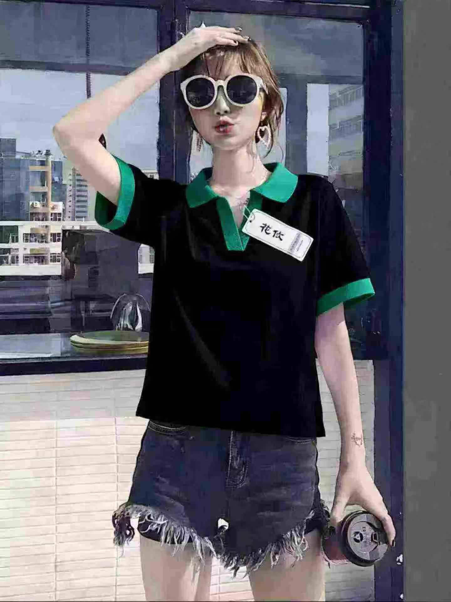 562 Piezas de Camisetas Polo para Mujer de Algodón, Manga Corta, Cuello en V, Tallas M-2XL - Image 2