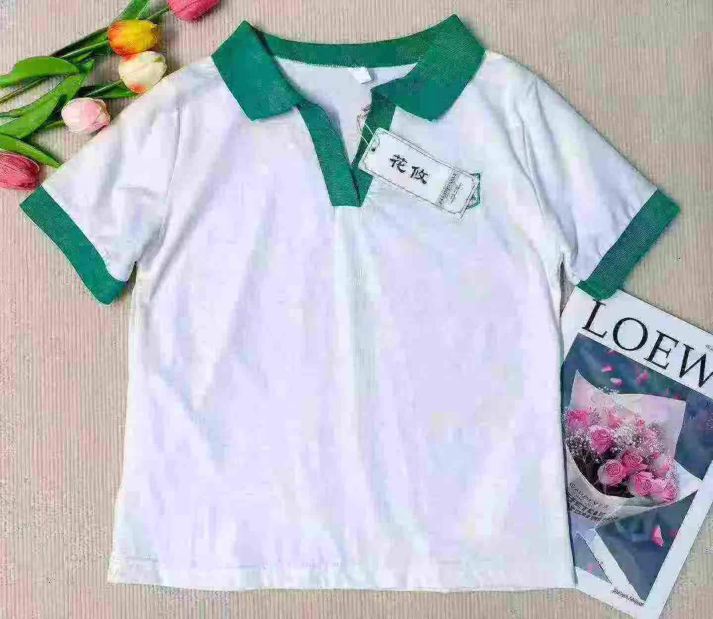 562 Piezas de Camisetas Polo para Mujer de Algodón, Manga Corta, Cuello en V, Tallas M-2XL - Image 3