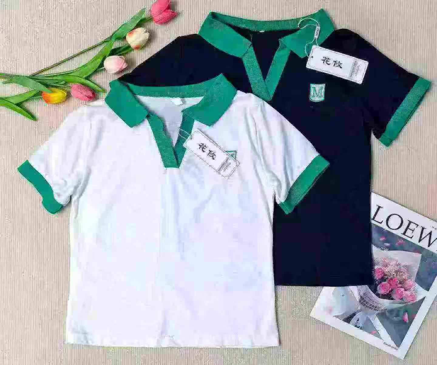 562 Piezas de Camisetas Polo para Mujer de Algodón, Manga Corta, Cuello en V, Tallas M-2XL - Image 5