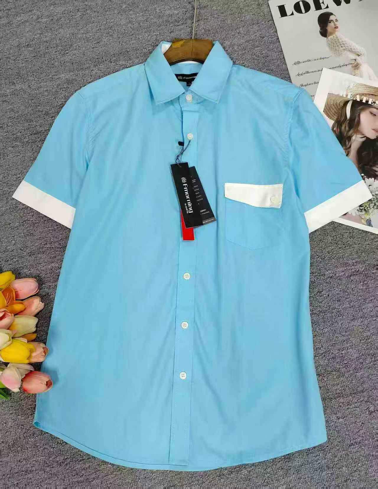 800 Peças de Camisas Masculinas de Manga Curta e Longa - Image 5