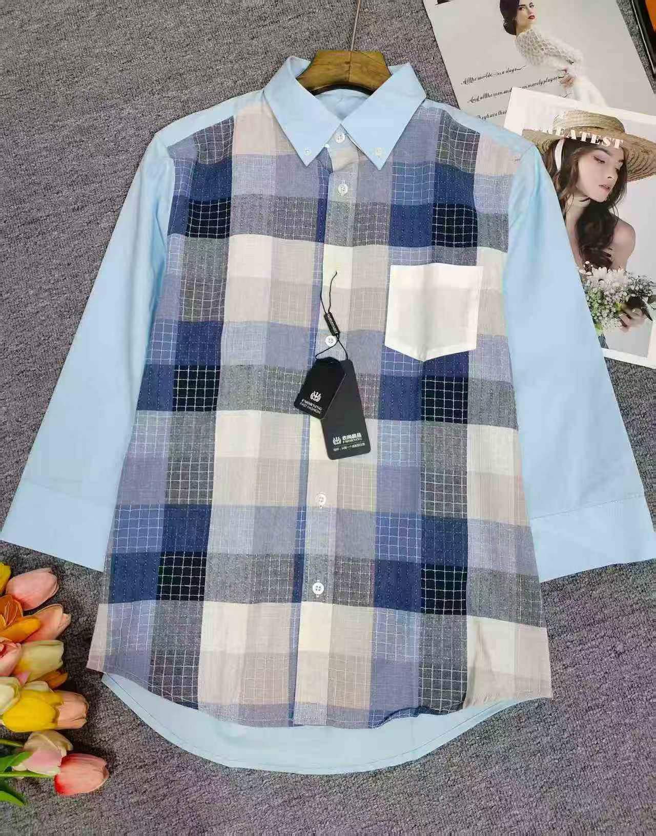 800 Peças de Camisas Masculinas de Manga Curta e Longa - Image 9
