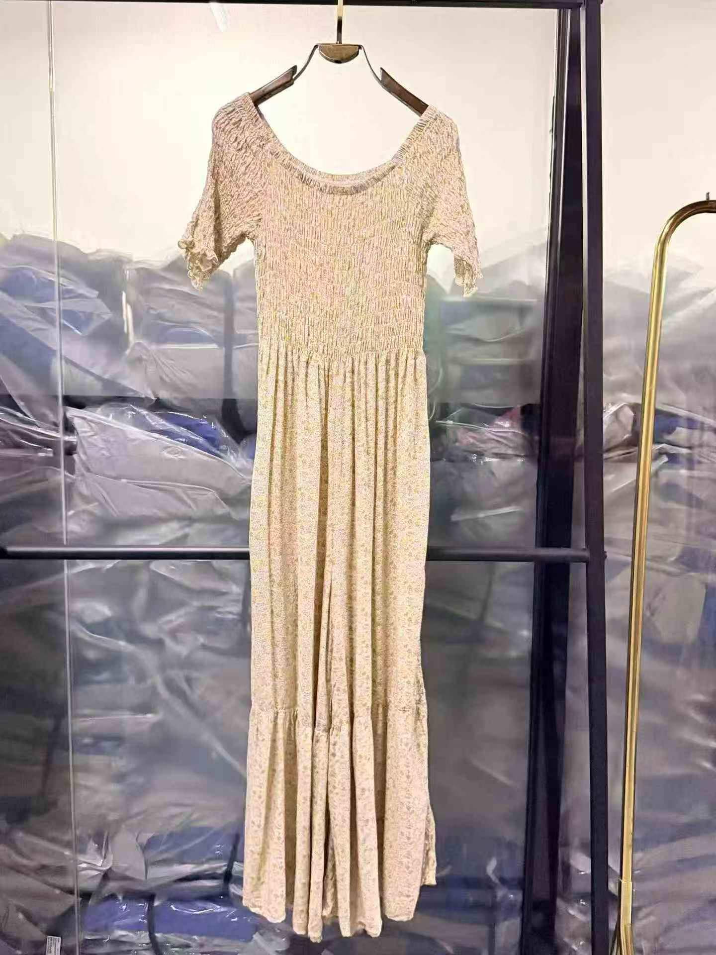 Novos Vestidos Florais de Algodão de Primavera e Verão, S-2XL, Cerca de 880 peças - Image 7