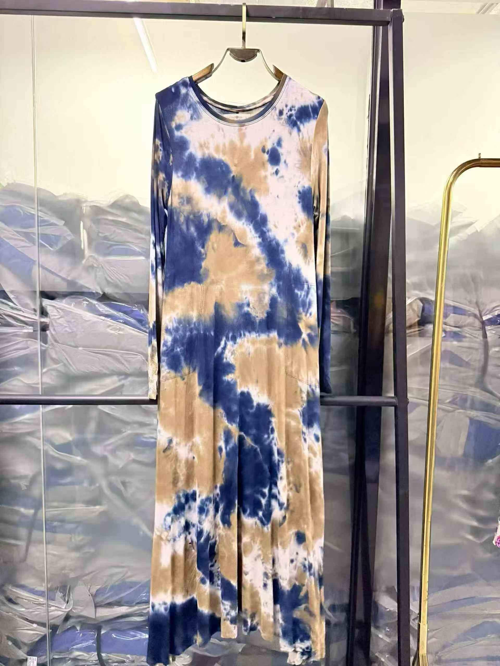 Novos Vestidos Florais de Algodão de Primavera e Verão, S-2XL, Cerca de 880 peças - Image 9