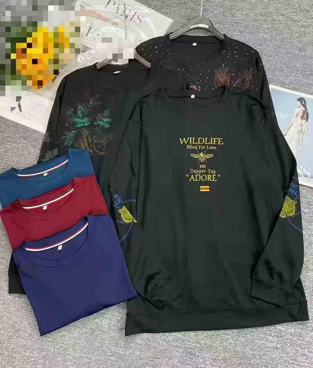 3000 Piezas Nuevos Tops de Manga Larga para Hombres de Primavera y Otoño - Image 7