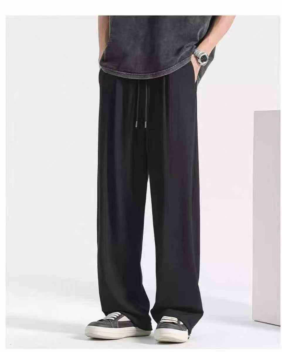 646 Pieces Unisex Fleece Lined Cotton Wide Leg Sweatpants - Image 3