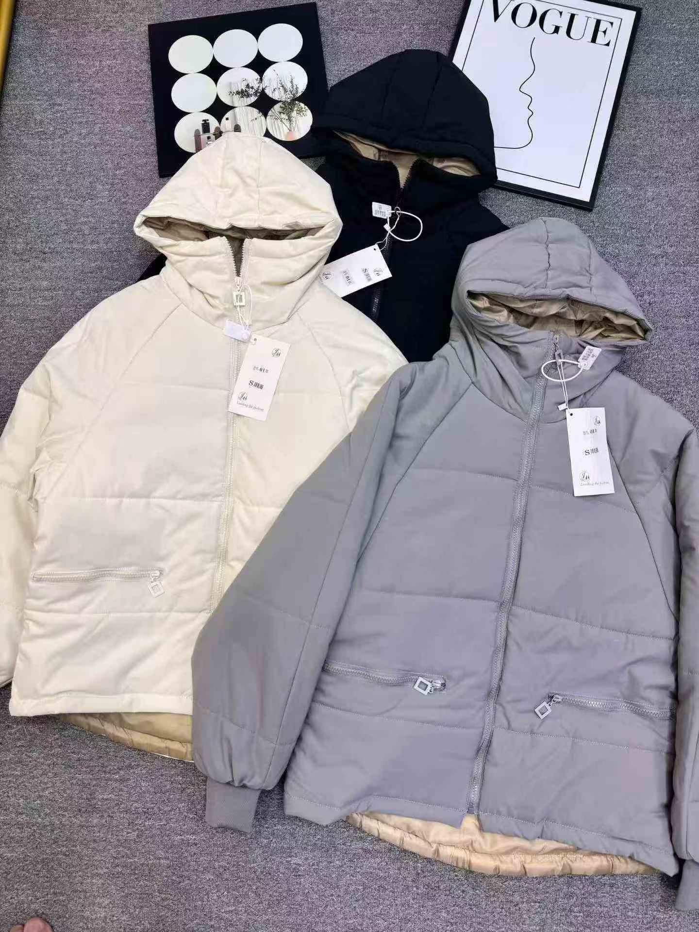 5053 Peças de Jaquetas Femininas Novas Soltas de Inverno Acolchoadas de Algodão - Image 7