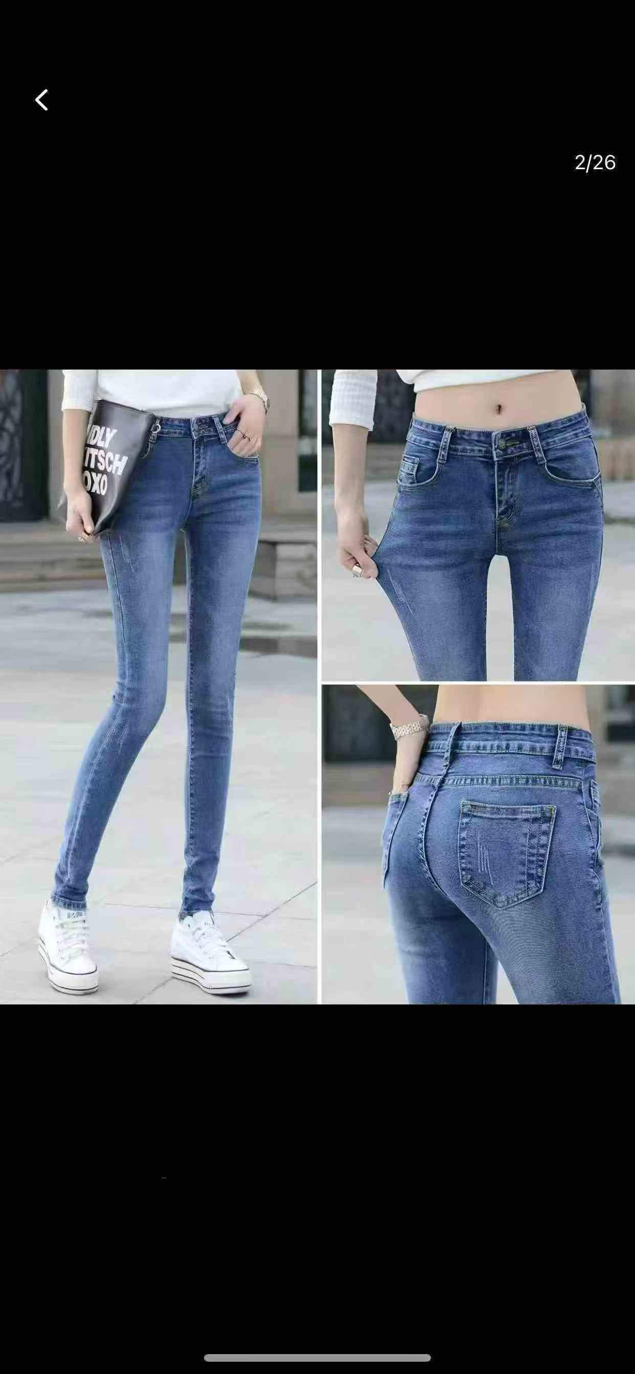 Jeans mixtes de marque destinés à l'exportation, tailles 26 à 31, environ 2200 pièces - Image 3