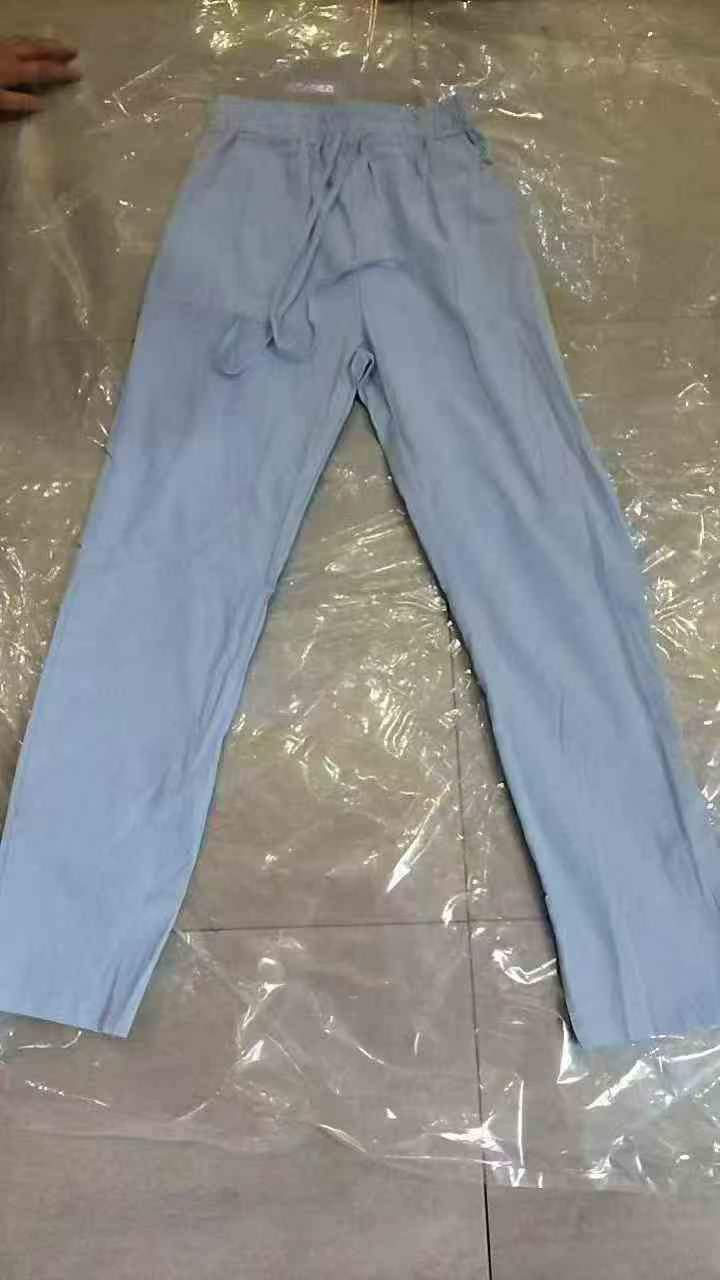 Seluar Kasual 30% Linen 70% Kapas Saiz S-XXL Kira-kira 512 Keping - Image 2