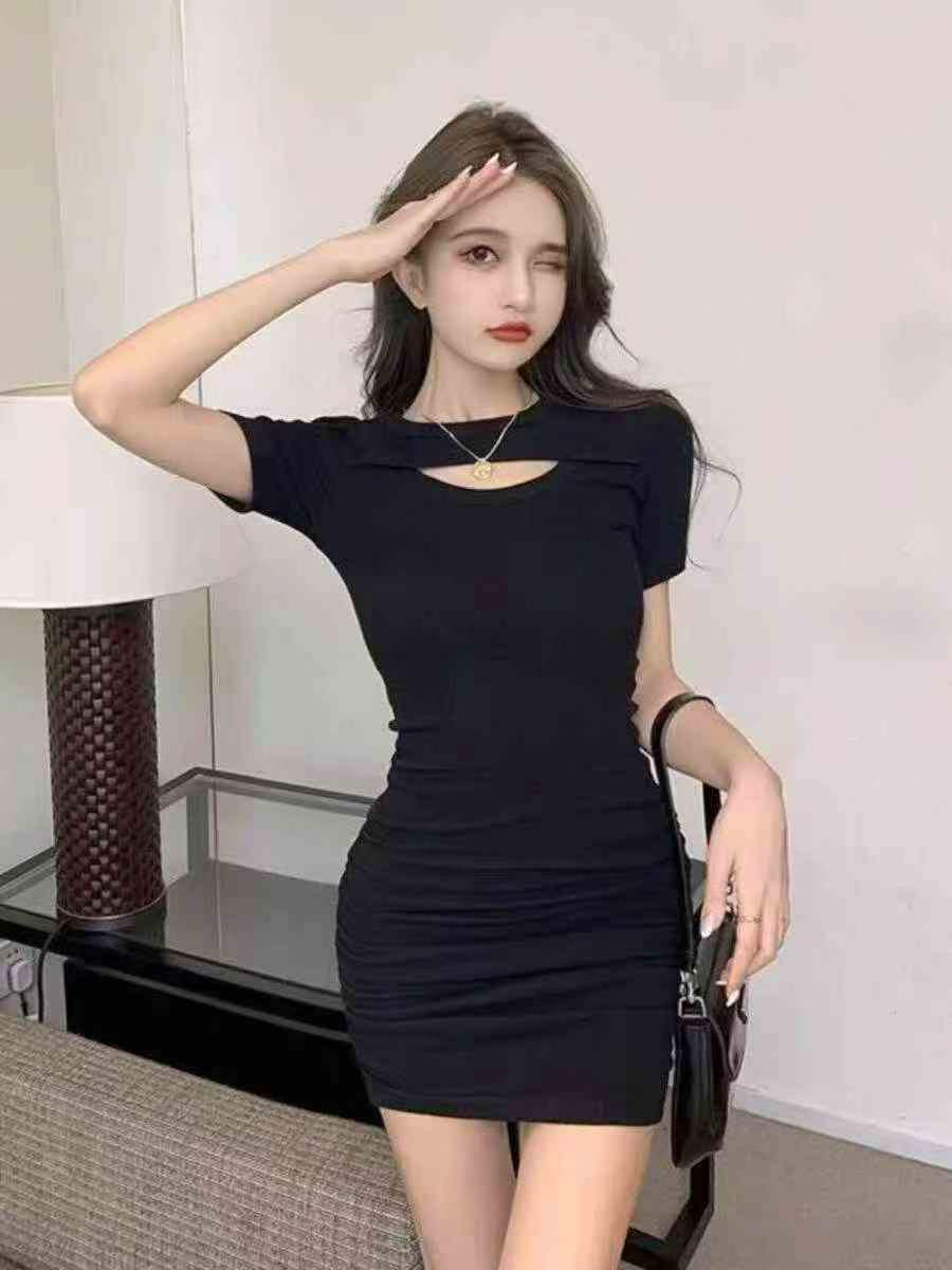 Vestido mini bodycon elástico y ajustado de verano para mujer, 600 piezas - Image 5