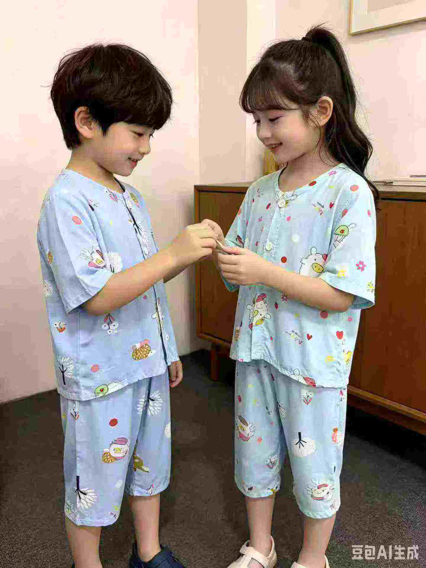 Unisex Baby Kids Cotton Pajama Set 640 Sets - Image 2