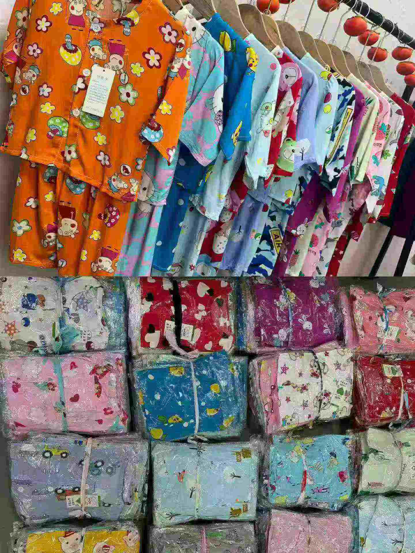 Unisex Baby Kids Cotton Pajama Set 640 Sets - Image 4