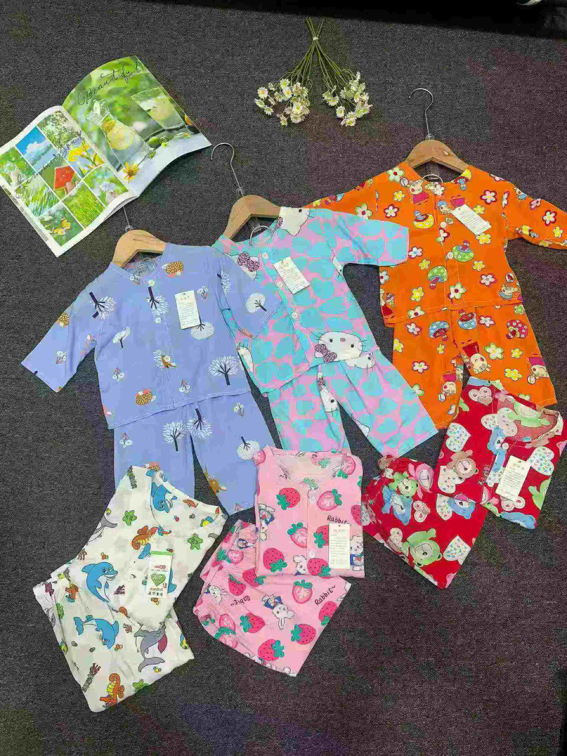 Unisex Baby Kids Cotton Pajama Set 640 Sets - Image 7