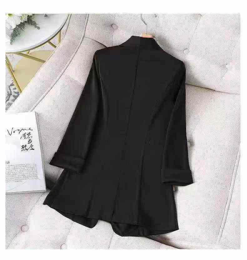 High Quality Women's Mid-sleeve Blazer, 2 Colors, S-4XL, 340 Pieces, Factory Original Packaging - Image 6