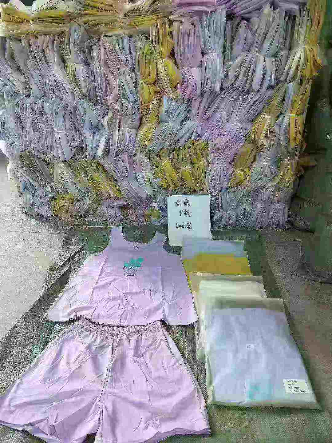 506 Sets Compact Cotton Printed Casual Vest Loungewear Set - Image 9