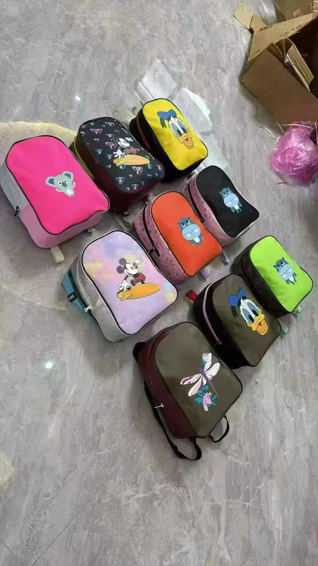 Over 2000 Pcs New Kids School Bags Bulk Clearance - Image 3