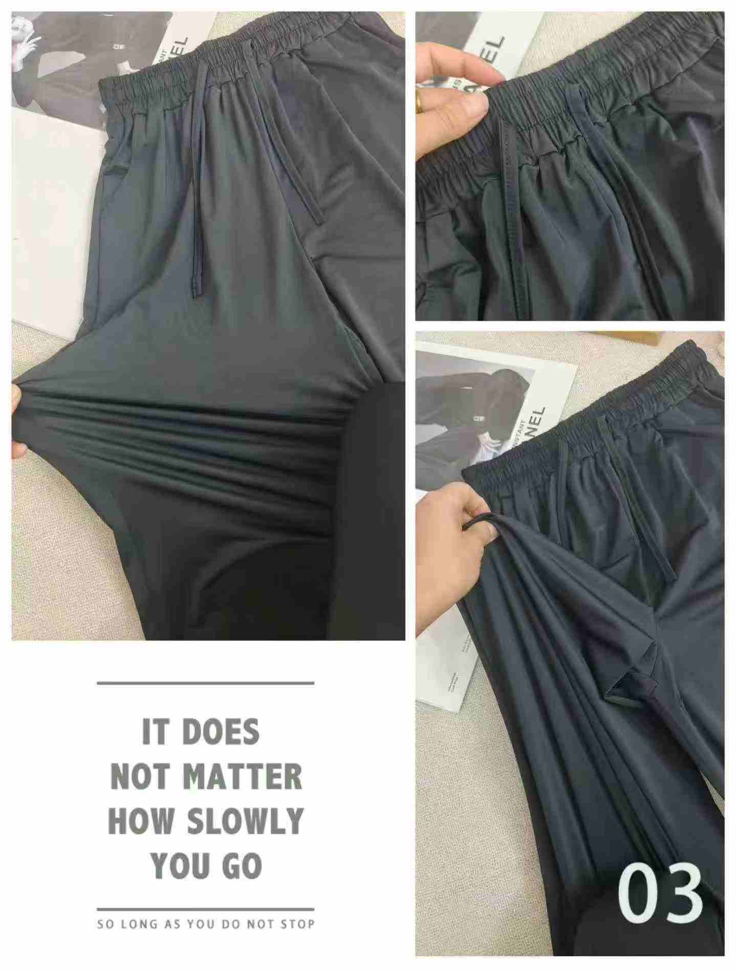 4800 Pcs Women's Ice Silk Pants - Image 6