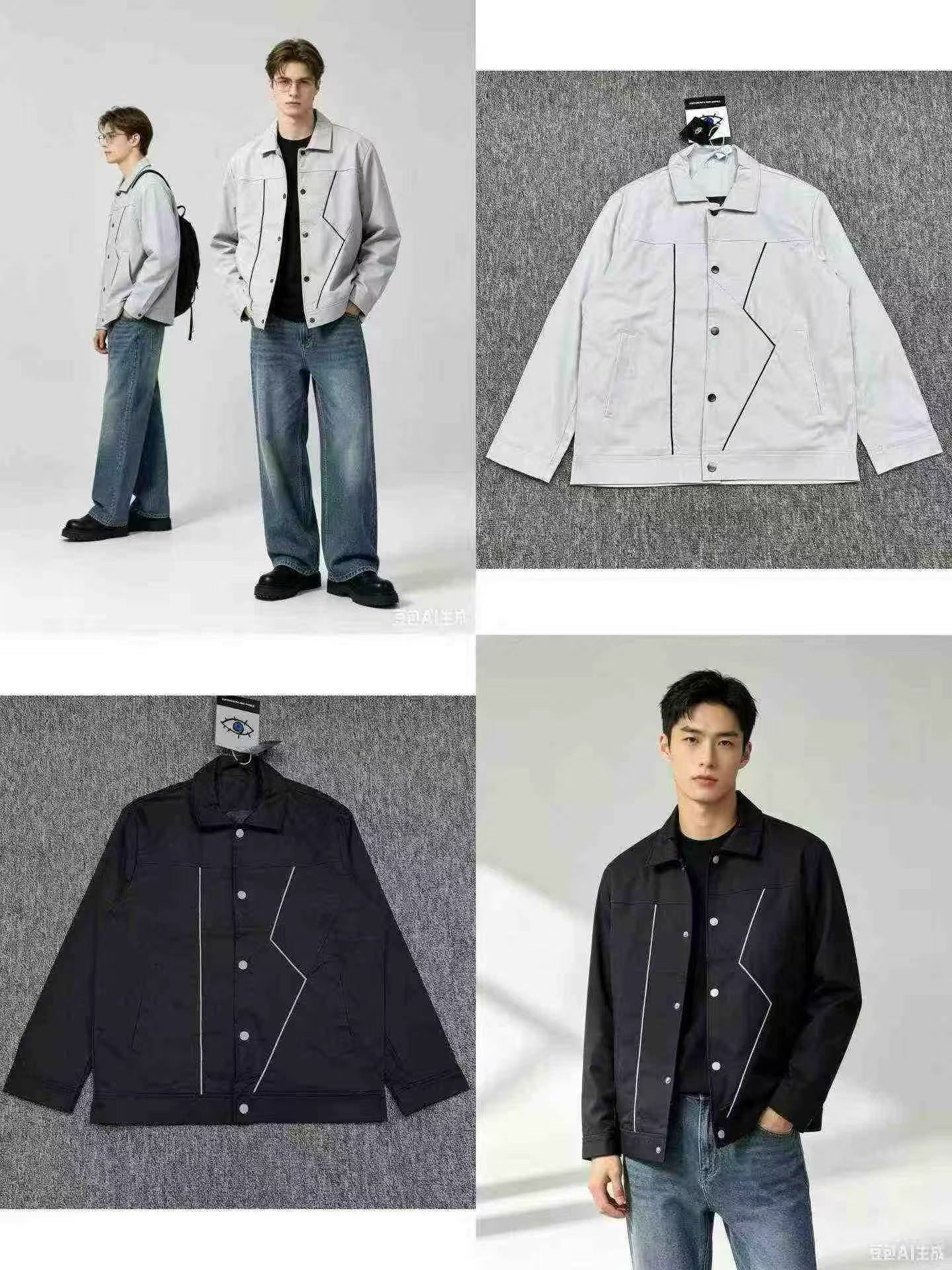 Branded Men's Outerwear Jackets Trench Coats, Total About 7900 Pieces - Image 3