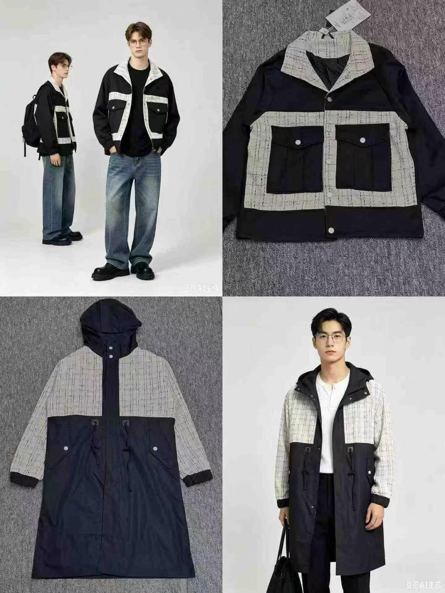 Branded Men's Outerwear Jackets Trench Coats, Total About 7900 Pieces - Image 5