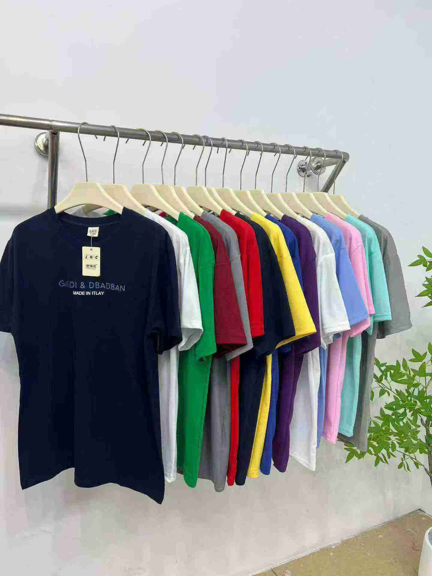 27000 Pieces Pique Cotton Collared Short Sleeve T-shirts Bulk Clearance - Image 4