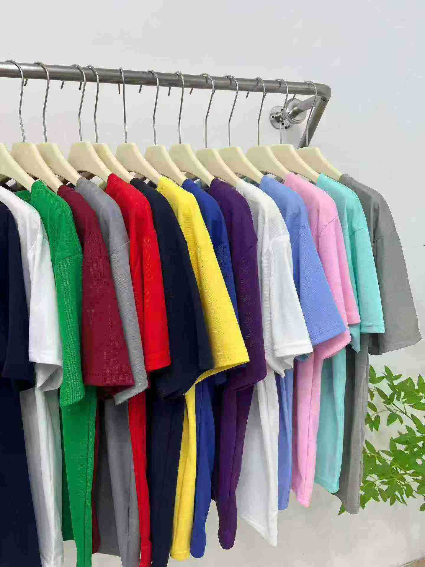 27000 Pieces Pique Cotton Collared Short Sleeve T-shirts Bulk Clearance - Image 5