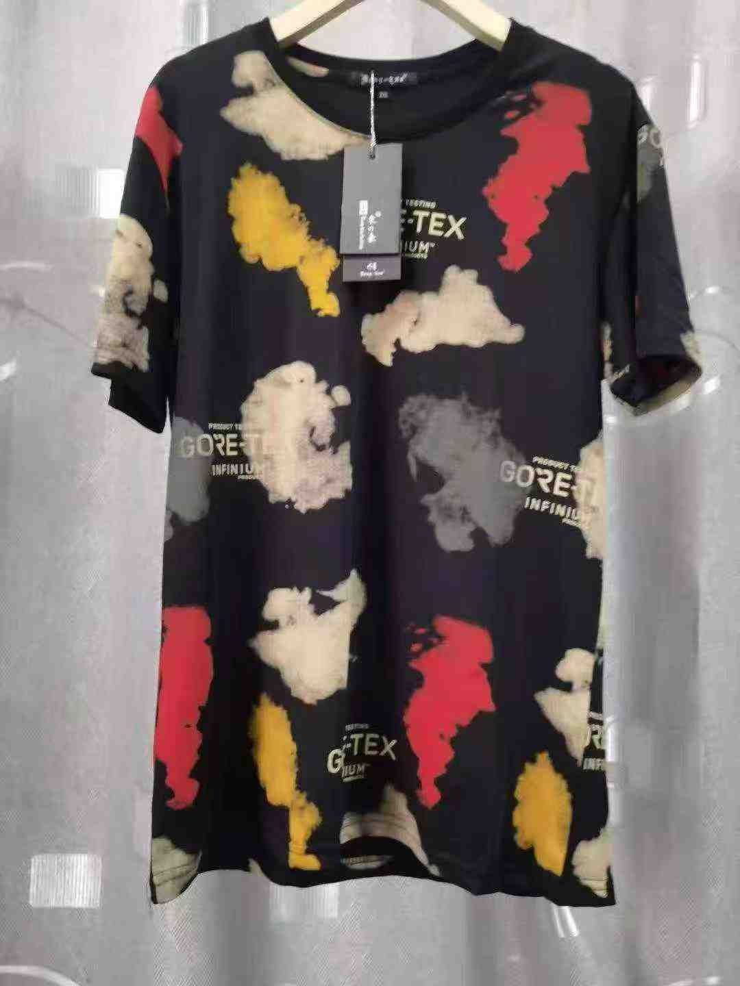 Around 580pcs European American Trendy Summer Men's Printed Tops - Image 5