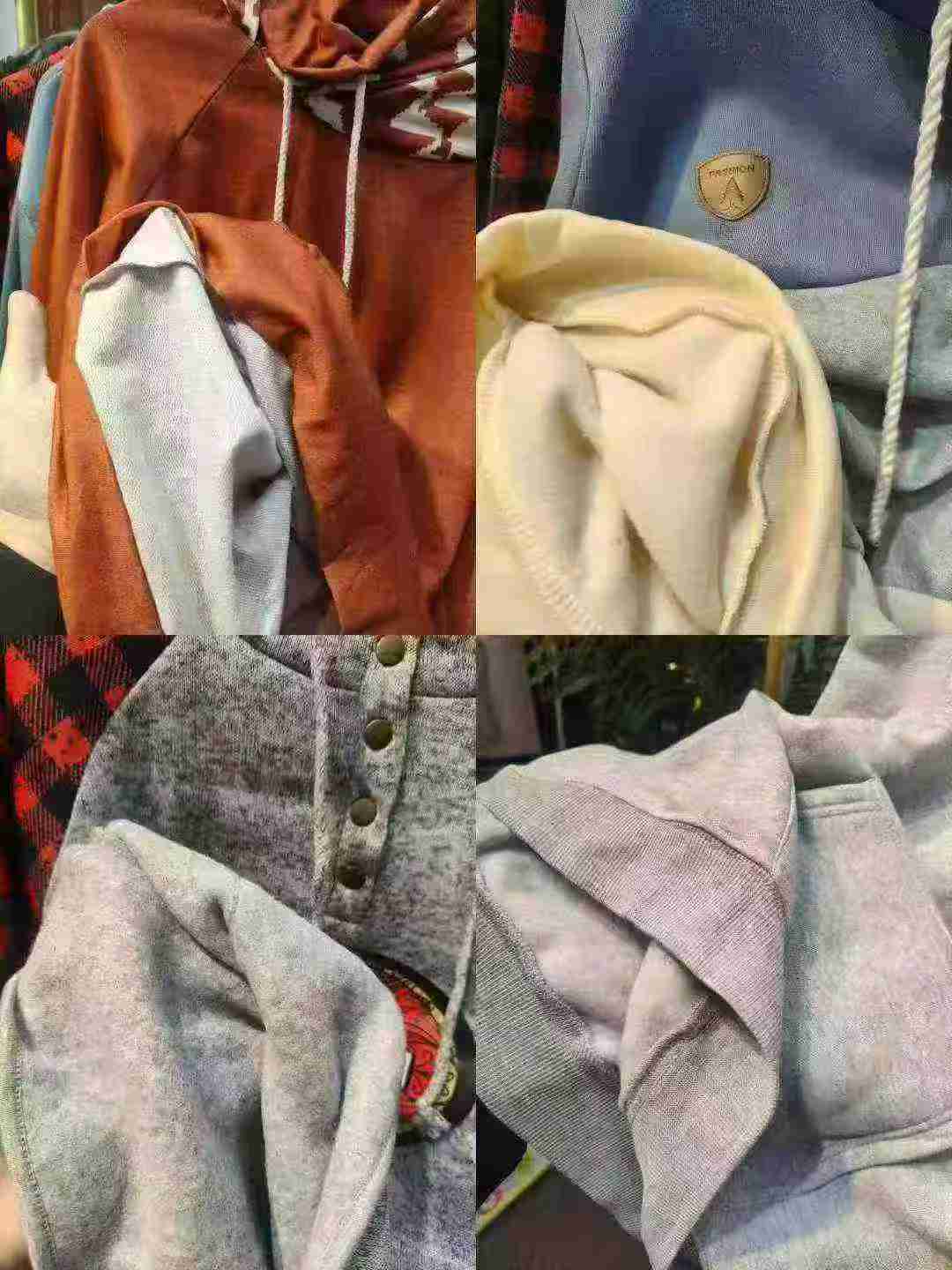 130 Pcs Unisex Autumn Winter Hooded Sweatshirts - Image 8