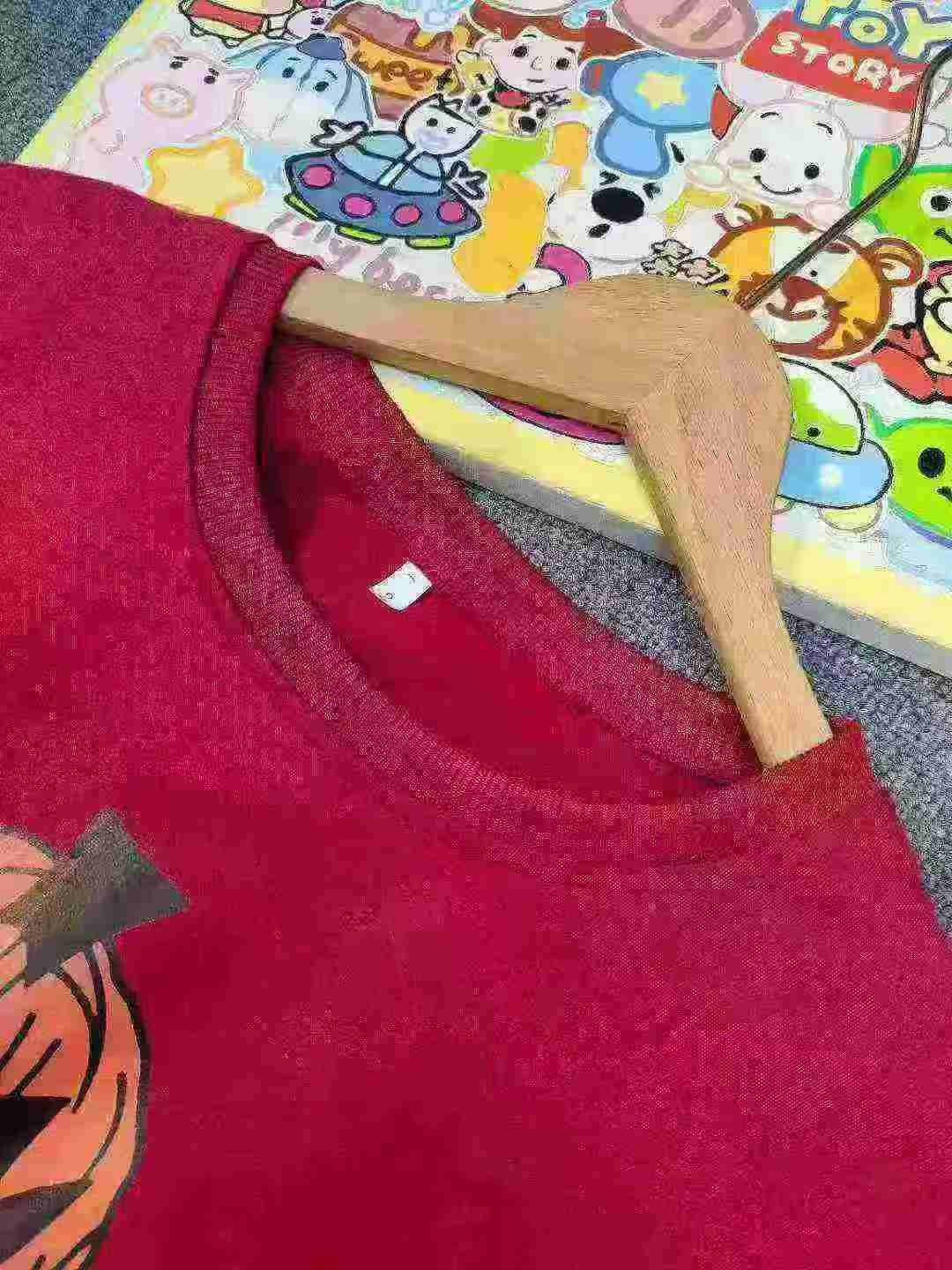 290 Pcs Loose Oversized Drop Shoulder Crew Neck Printed Cotton Sweatshirts S-XL Individual Packing - Image 6