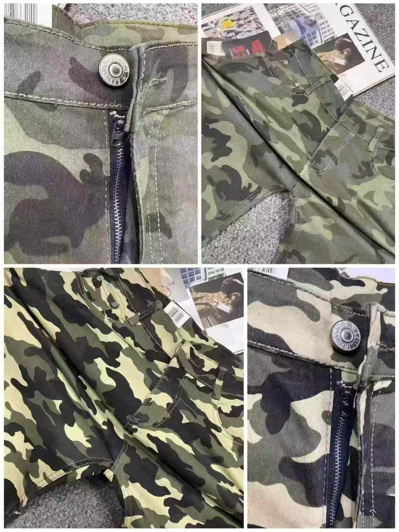 New Summer Men's High Stretch Loose Denim Shorts, About 1000 Pieces - Image 8