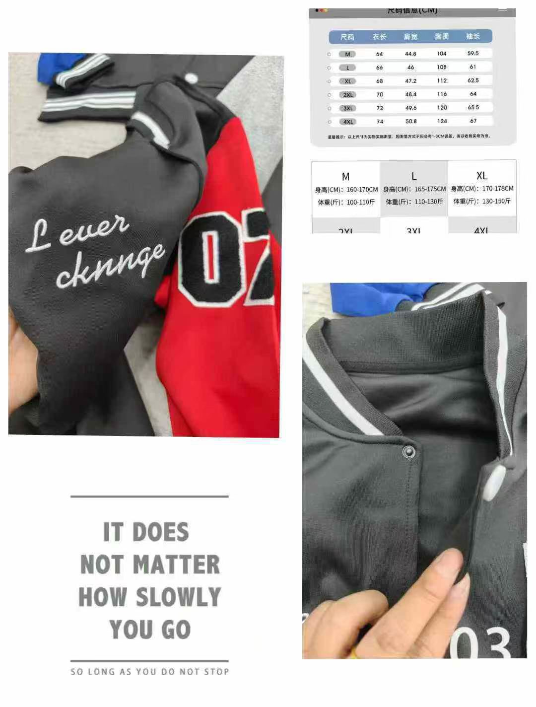 1055 Pieces Men's Baseball Jackets - Image 8