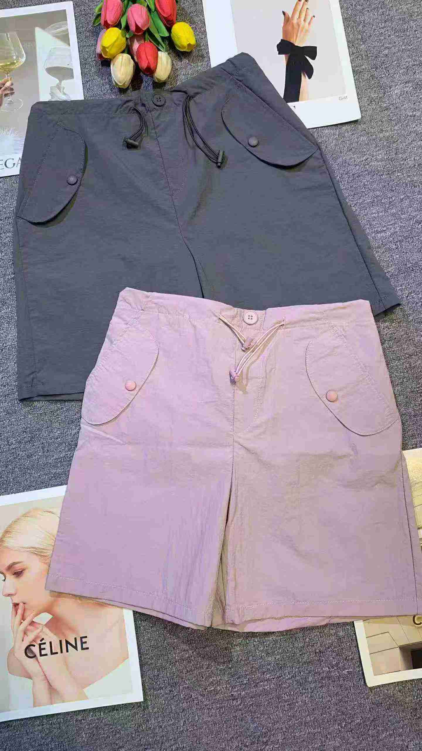 About 190 Pcs Dopamine Sweet Loose Women's Shorts - Image 3