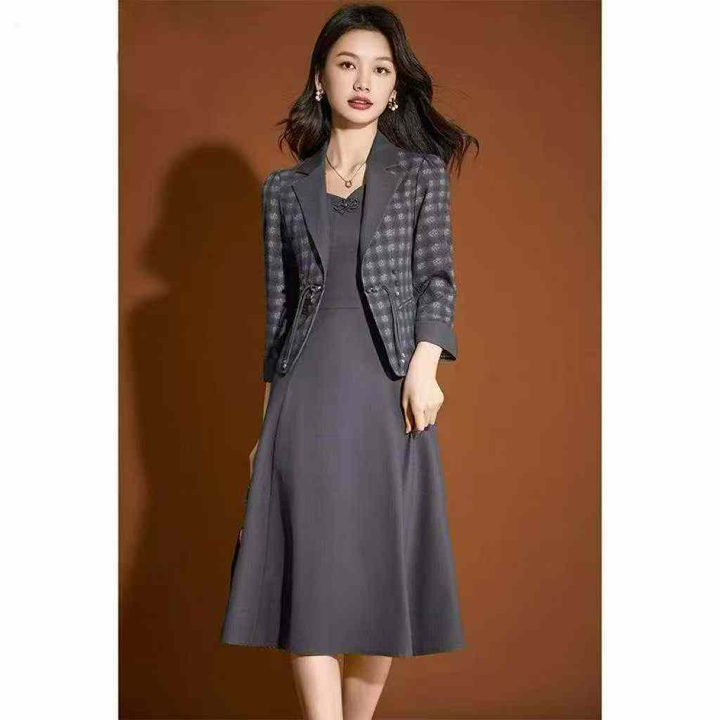 Women's Vintage Blazer Dress Two-piece Set, 1911 Sets In Stock - Image 4