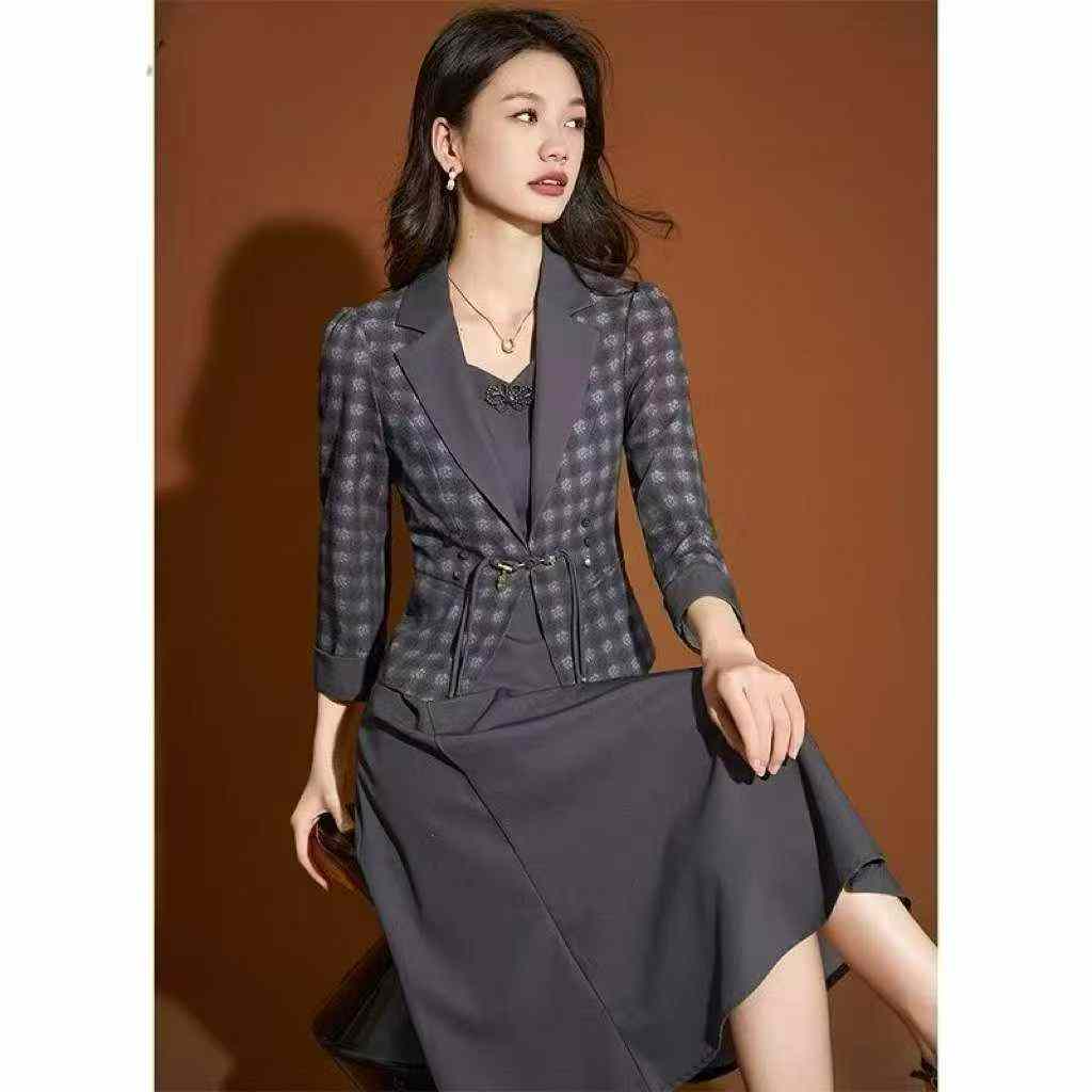 Women's Vintage Blazer Dress Two-piece Set, 1911 Sets In Stock - Image 6