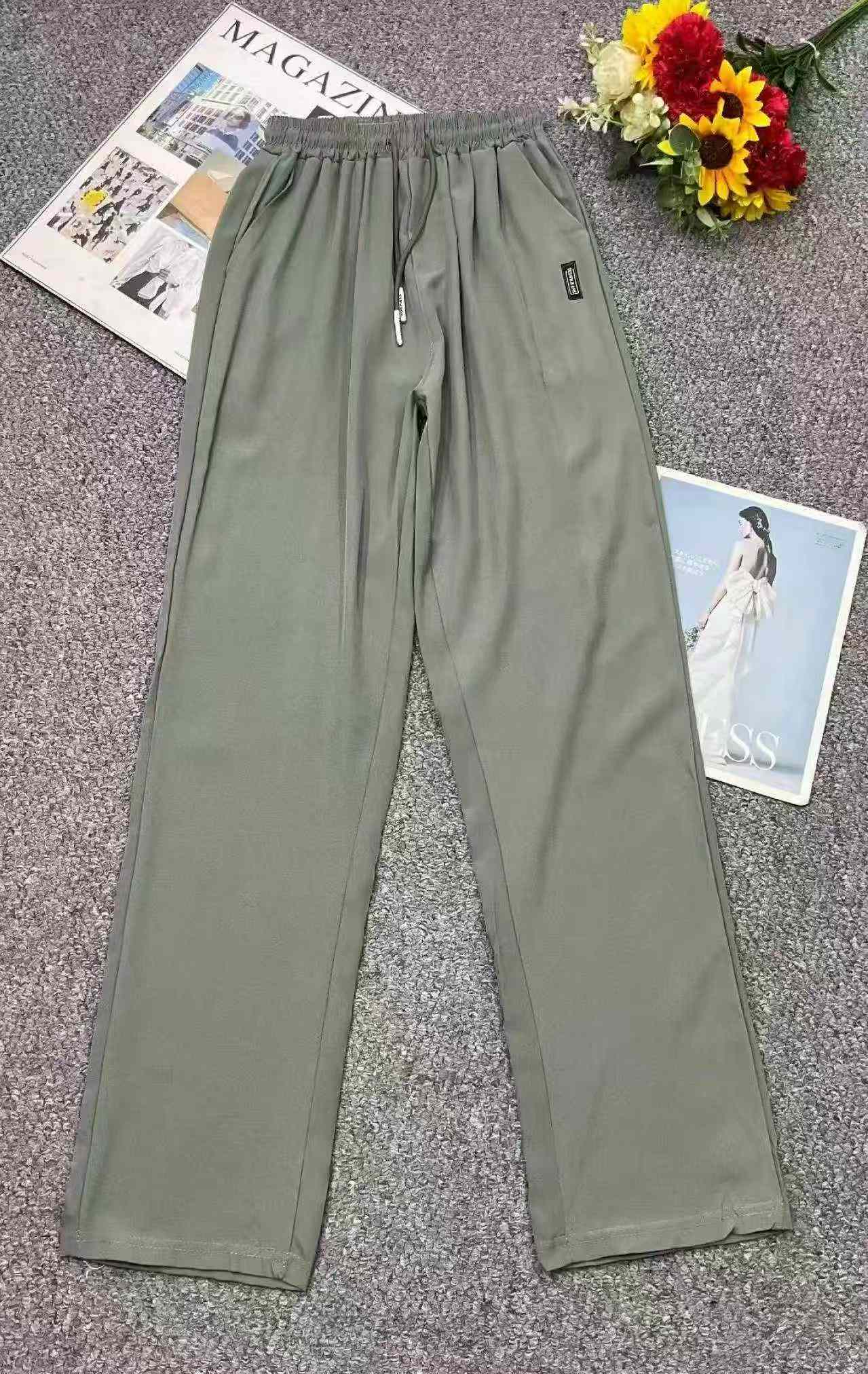 Summer New Men's Stretch Elastic Waist Casual Pants, Size M-5XL, 1140 Pieces, Individual Packing - Image 2