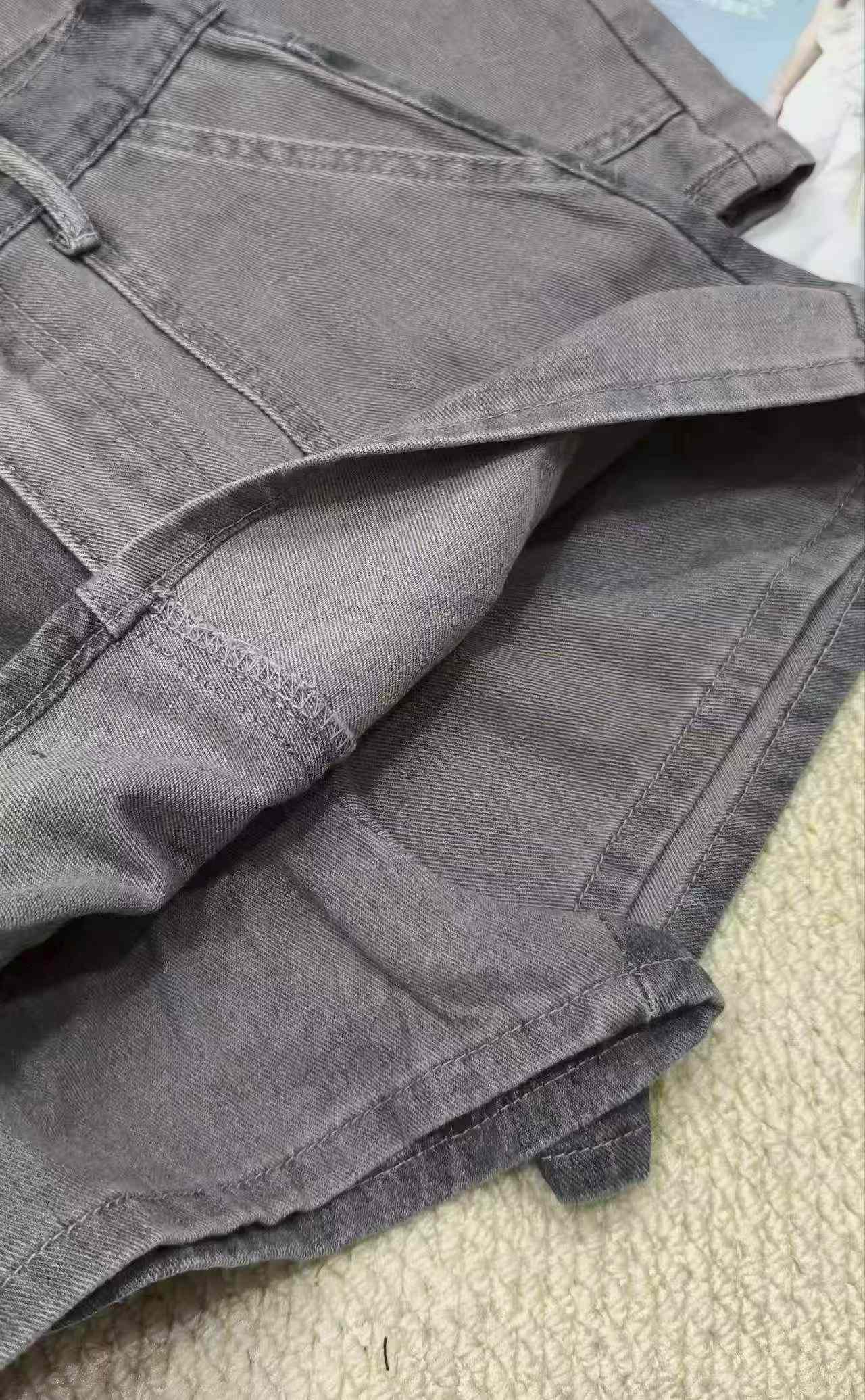 New Summer Vintage Washed Cotton Denim Skort, 920 Pieces Wholesale - Image 6