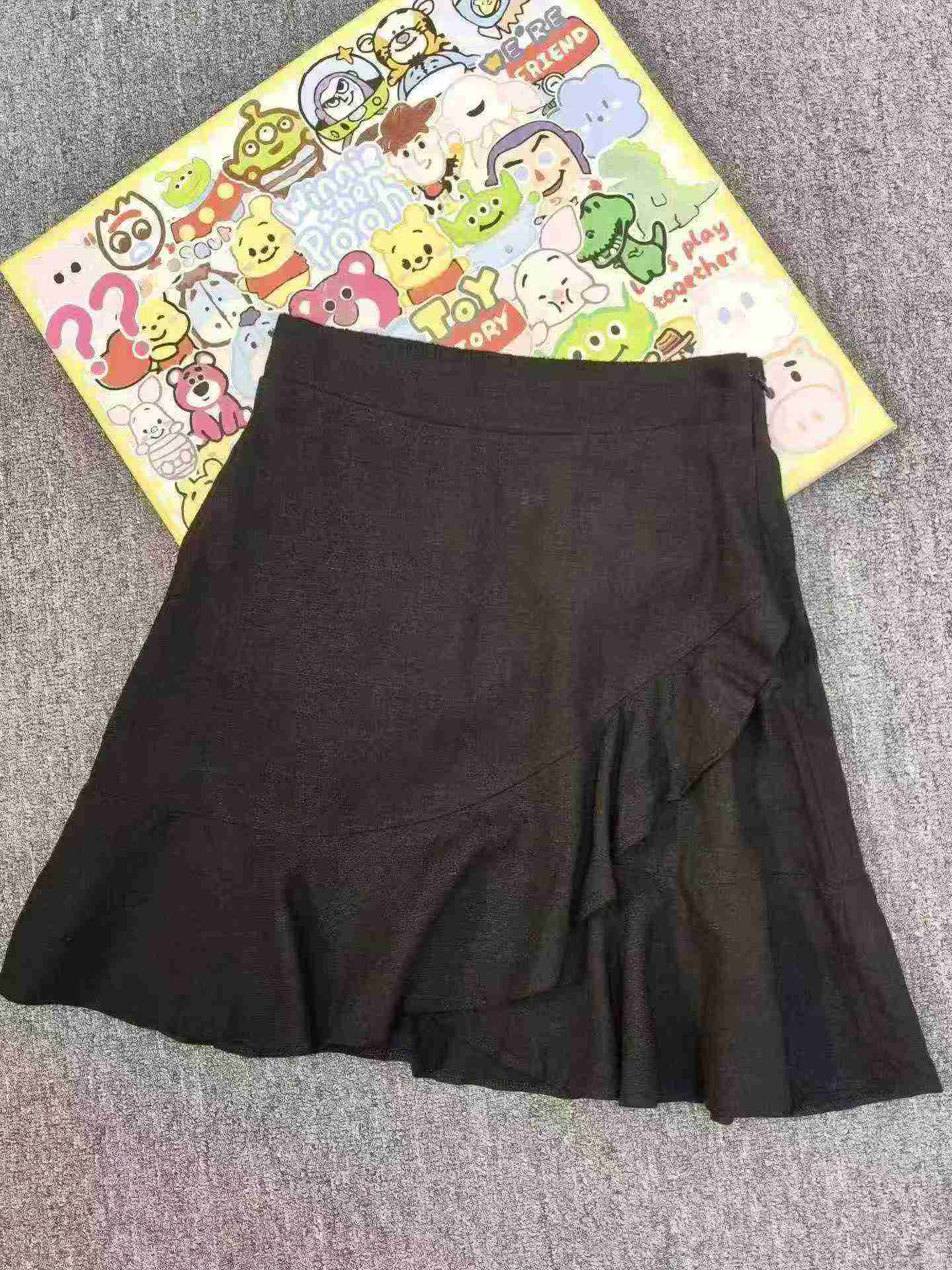 543 Pieces Dotti Australian Fast Fashion Women's Sexy Ruffled Linen Short Skirts - Image 2
