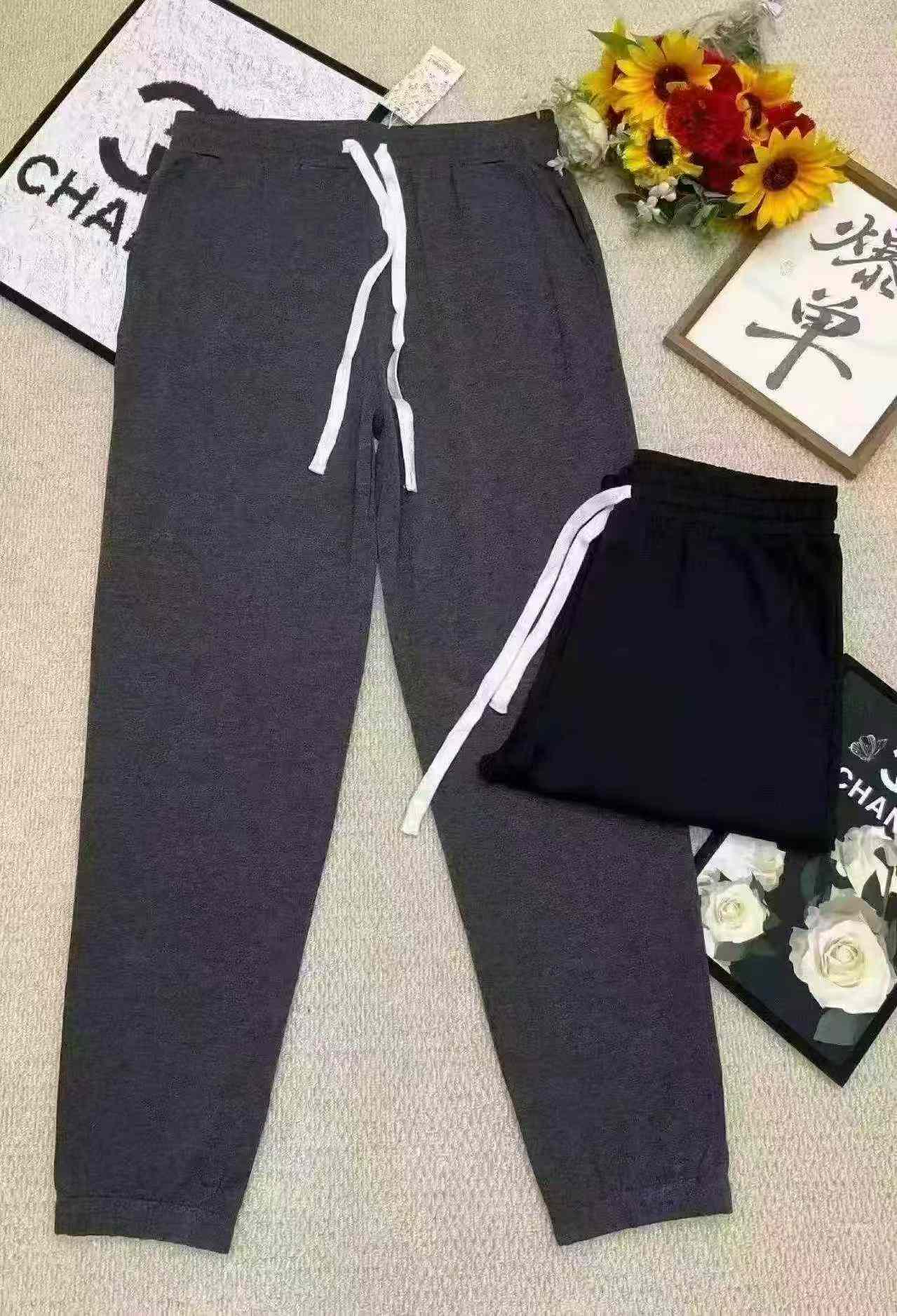 Spring Autumn Brand Original Cotton Loose Casual Sweatpants, 300PCS, S-2XL - Image 2