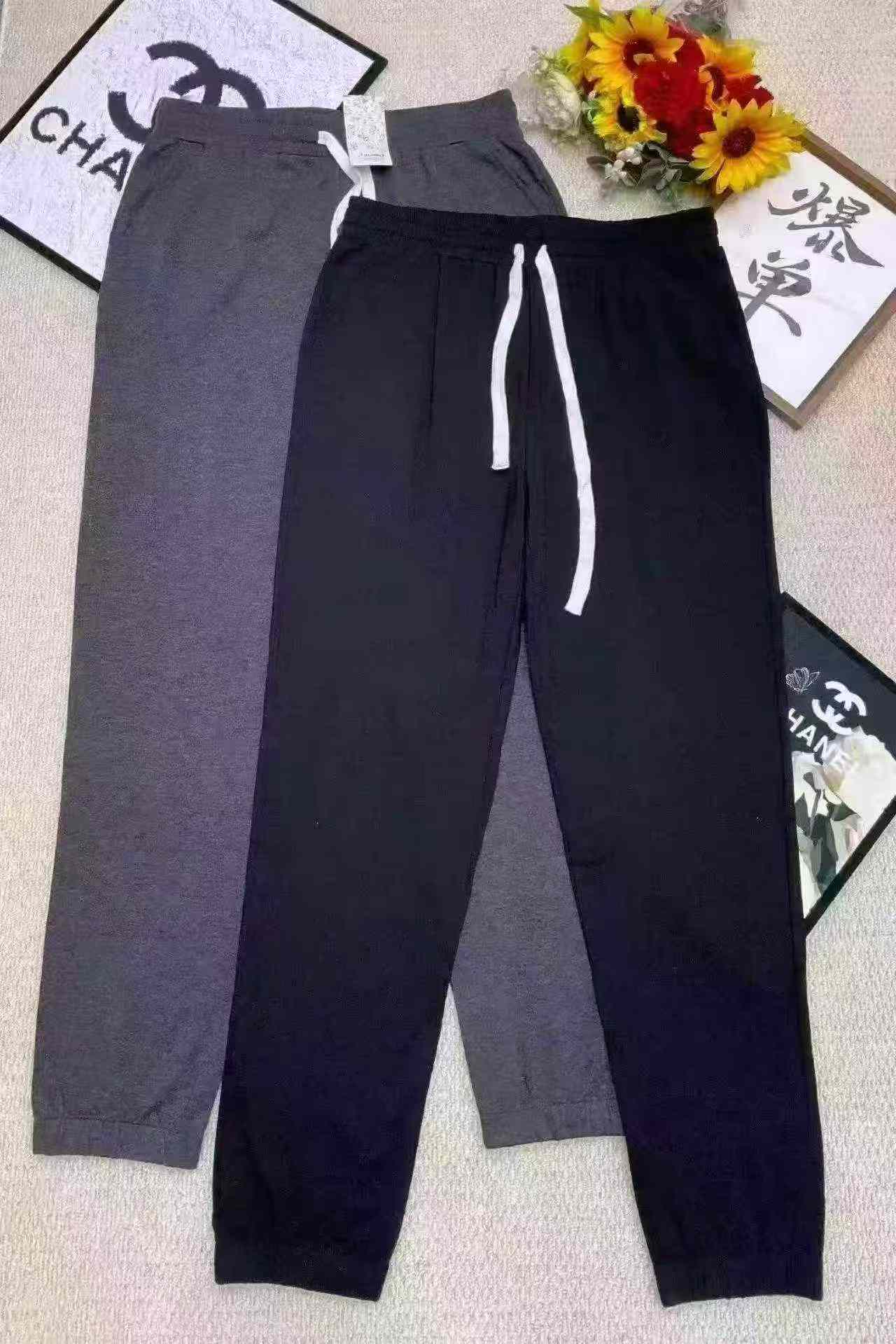 Spring Autumn Brand Original Cotton Loose Casual Sweatpants, 300PCS, S-2XL - Image 3
