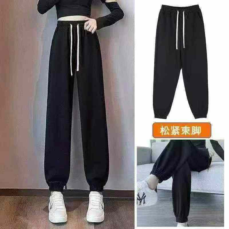 Spring Autumn Brand Original Cotton Loose Casual Sweatpants, 300PCS, S-2XL - Image 4