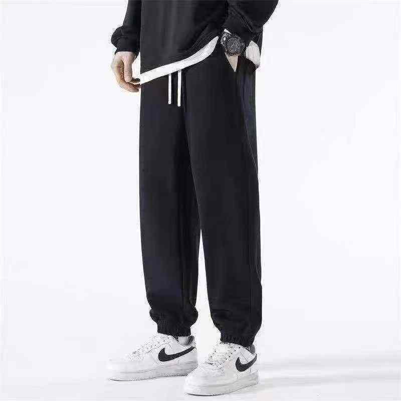 Spring Autumn Brand Original Cotton Loose Casual Sweatpants, 300PCS, S-2XL - Image 8