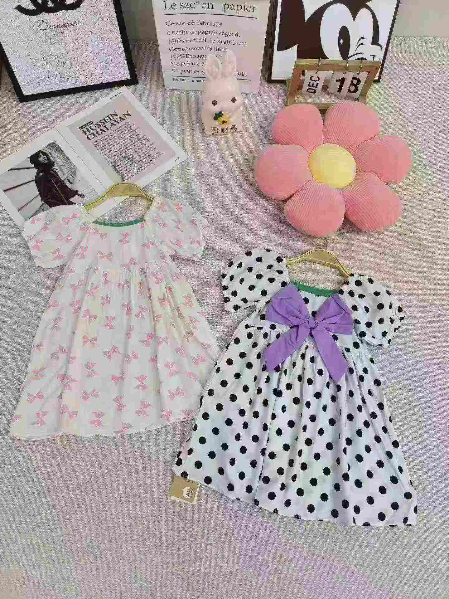 1400 Pieces Kids Cotton Dresses - Image 2
