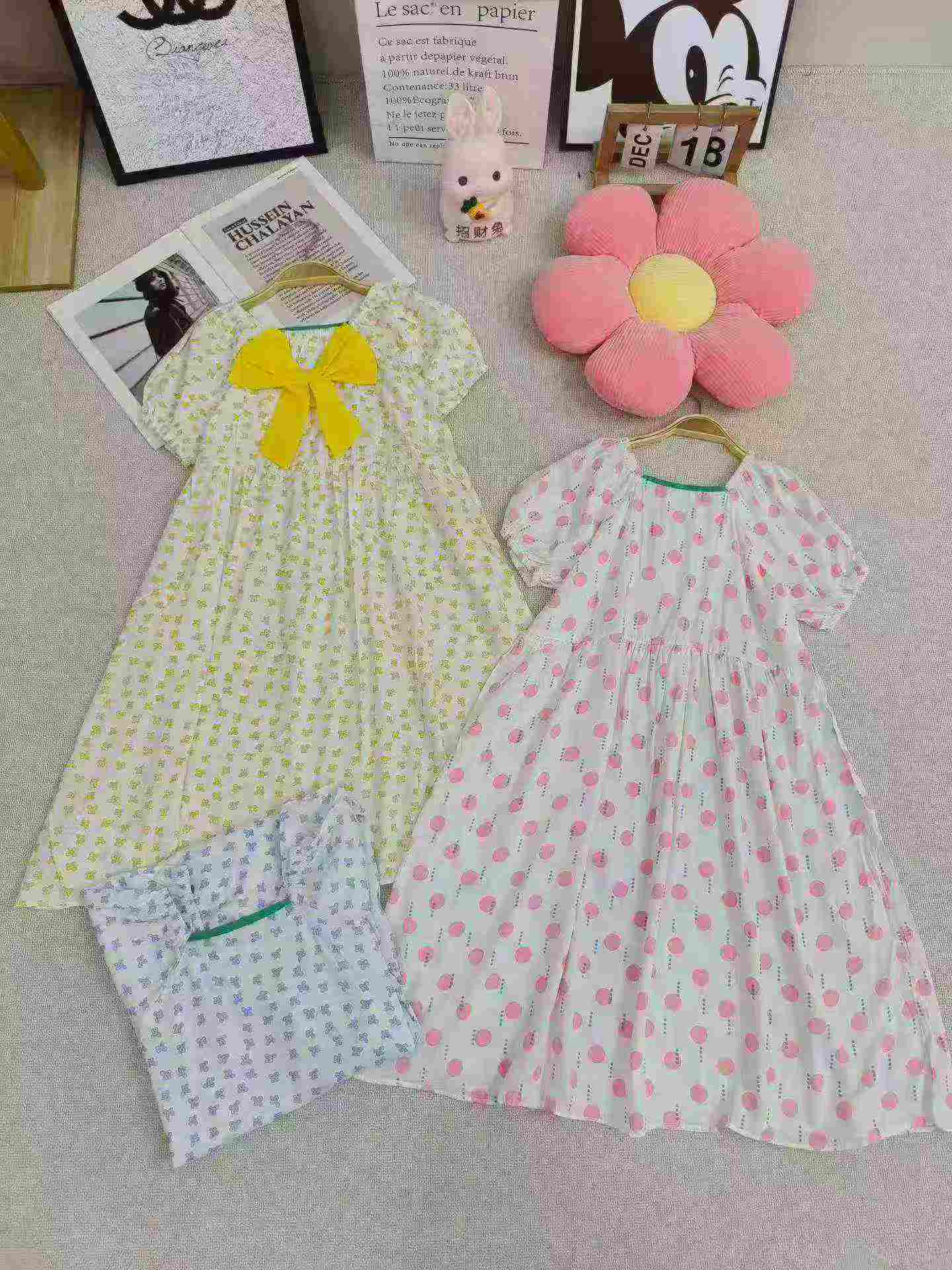 1400 Pieces Kids Cotton Dresses - Image 3