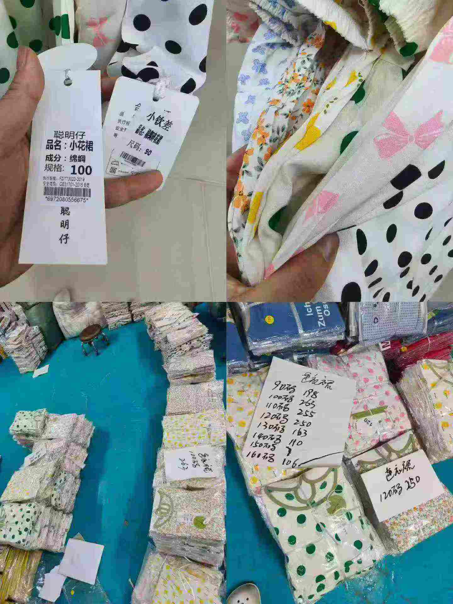 1400 Pieces Kids Cotton Dresses - Image 9