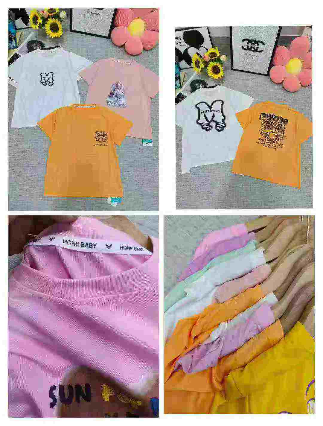 4737 Pieces Older Kids Ice-feel Sorona Short Sleeve T-shirts - Image 8