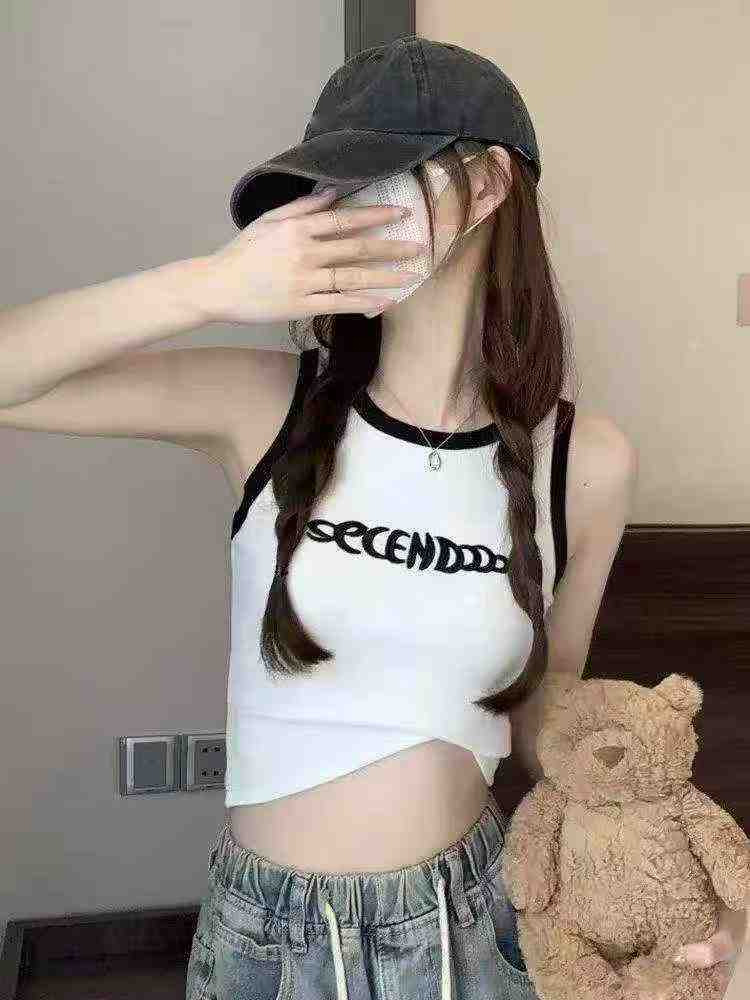 360 Pcs American Retro Sexy Versatile Tank Tops - Image 2