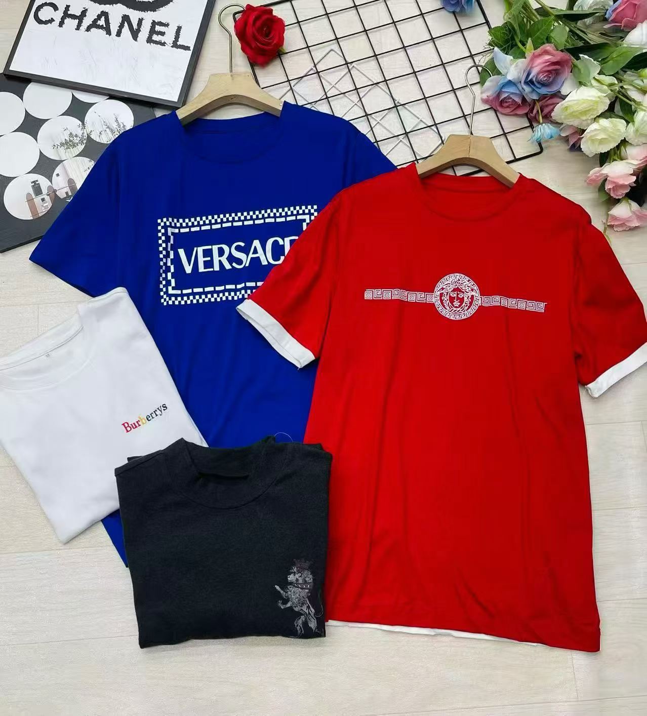 Clearance Men's Short Sleeve T-shirts, Total 609 Pieces - Image 7