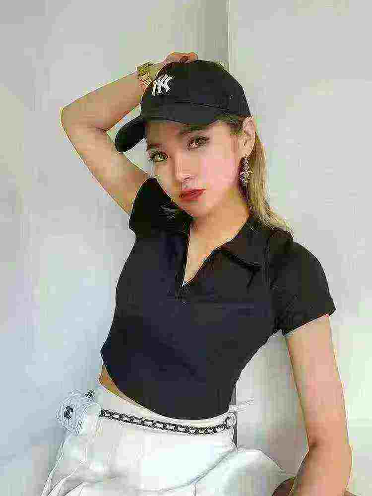 2000 Buah Lot Borong Campuran Kecil Kaos T Lengan Pendek Cropped Kerah Polo Seksi Fashion Wanita - Image 6