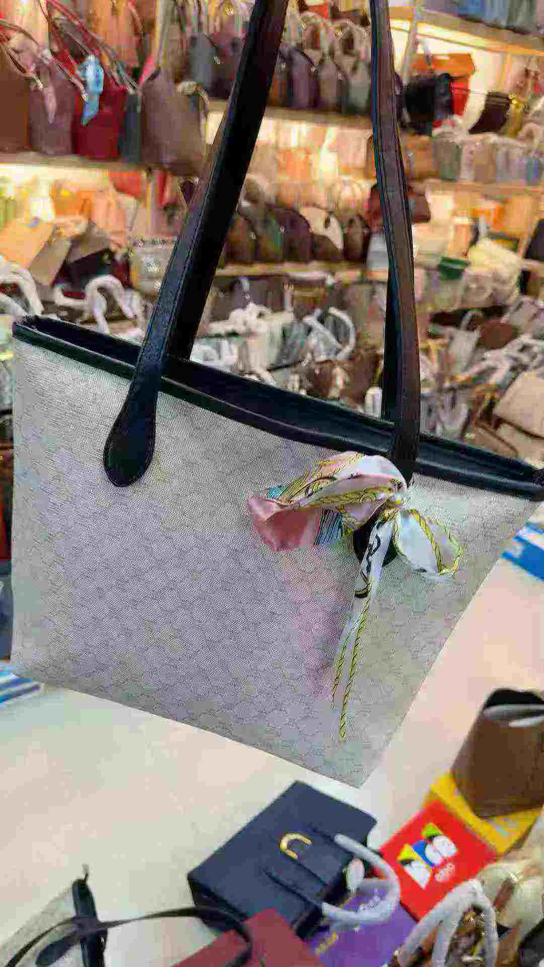 Sacolas Tote Sortidas, Pedido Mínimo de 100 Peças, Total de 6000 Peças - Image 4