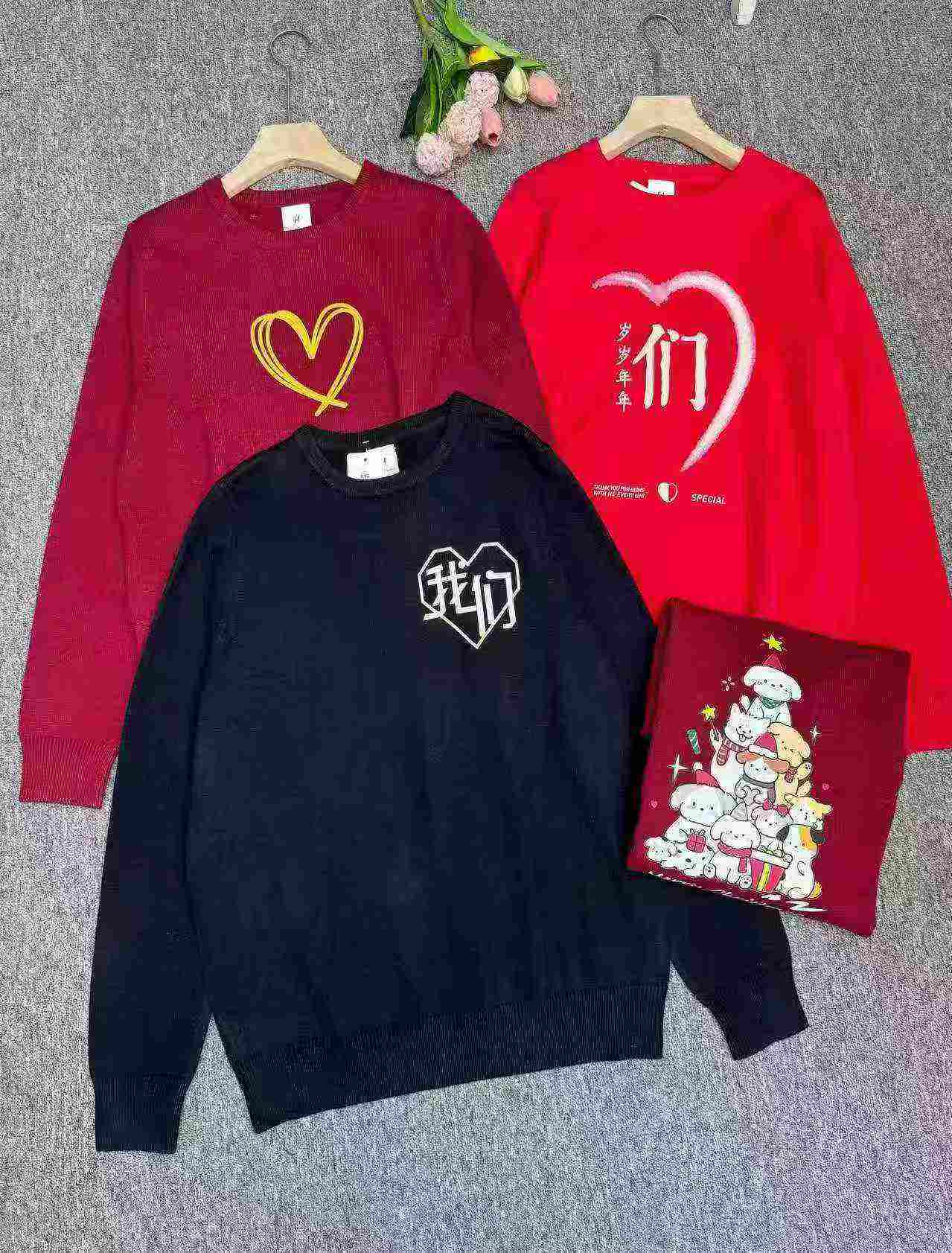 Sweater Rajut Unisex Kualitas Tinggi, Pembersihan Stok Grosir 600 Buah - Image 5
