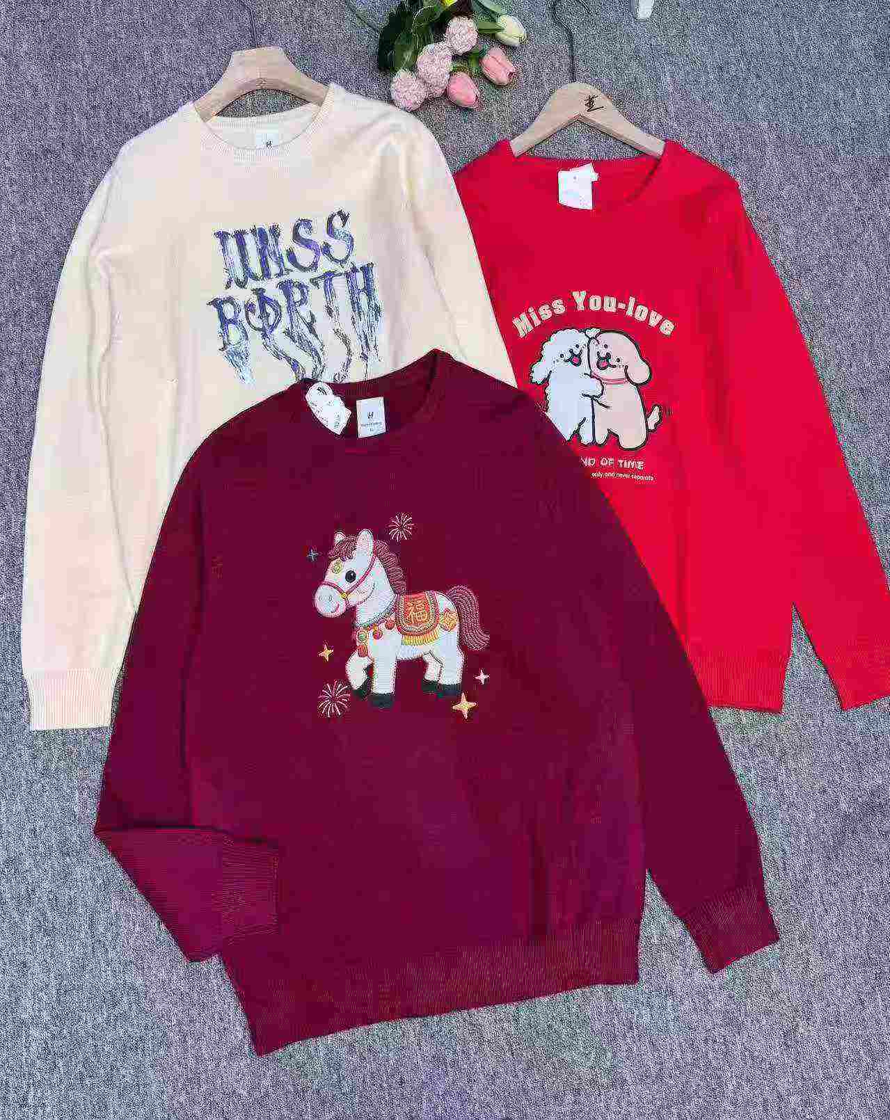 Sweater Rajut Unisex Kualitas Tinggi, Pembersihan Stok Grosir 600 Buah - Image 6